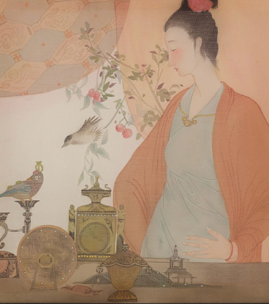 花落去
