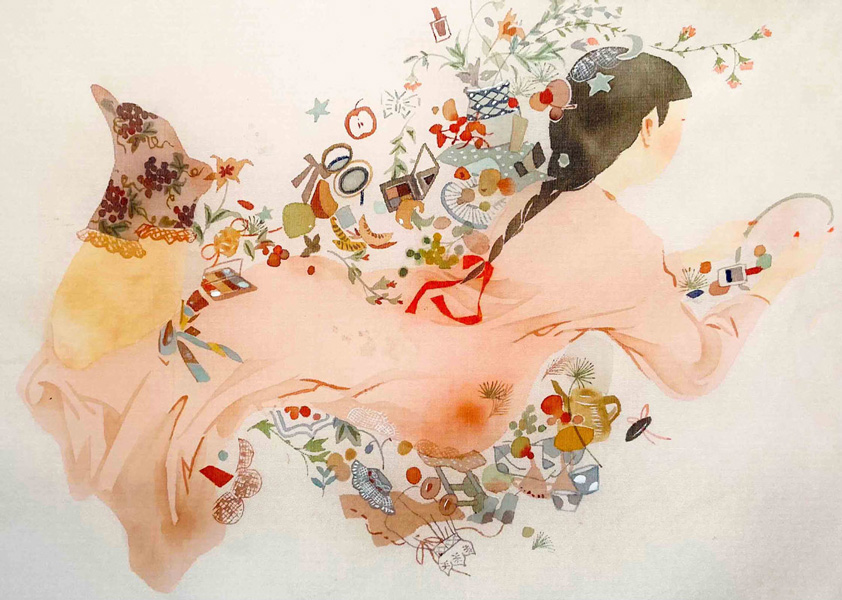孕育季节-18x25cm-绢本设色-2023.jpg